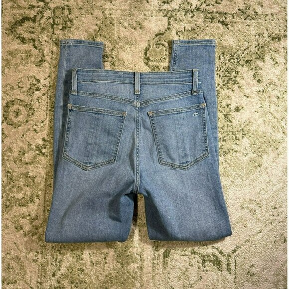 Rag & Bone Nina High Rise Skinny Jean Light Wash Size 25 - Picture 5 of 7